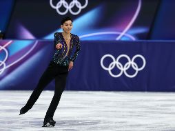 Donoval Carrillo, originario de Zapopan, Jalisco, y uno de los deportistas más emblemáticos del país en el hielo, ha vuelto a encender la ilusión de los aficionados mexicanos en esta edición de los Juegos Olímpicos. EFE / W. Hao
