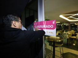 El negocio fue clausurado y permanecerá cerrado hasta que acredite el cumplimiento pleno de todas las medidas de seguridad. CORTESÍA/Ayuntamiento de Guadalajara