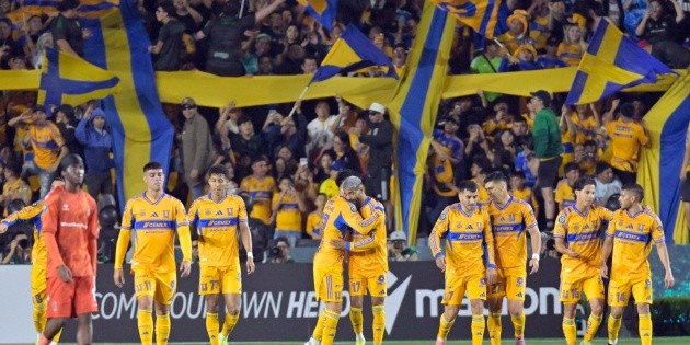 Tigres golea al Forge FC con debut de ensue&ntilde;o de Rodrigo Aguirre