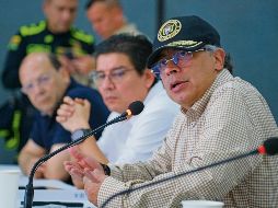 Petro sostiene que existe una “nueva junta del narcotráfico” que busca terminar con su vida desde que asumió el poder en 2022.. EFE