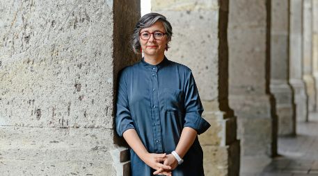 La directora del Museo Cabañas, Susana Chávez Brandon, cumplió seis años al frente del recinto. CORTESÍA