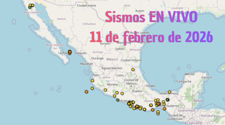 Sismos en México | EN VIVO | 11 de febrero de 2026. ESPECIAL / SSN