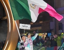 Sarah Schleper hará historia al competir con su hijo, también mexicano, Lasse Gaxiola, aunque él lo hará en la rama varonil. AP / M. Apawu