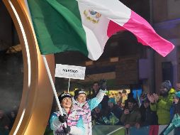 Sarah Schleper hará historia al competir con su hijo, también mexicano, Lasse Gaxiola, aunque él lo hará en la rama varonil. AP / M. Apawu