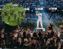 De fan a arbusto en el Super Bowl; joven revela cómo logró aparecer. EFE / ARCHIVO / ESPECIAL / TIKTOK