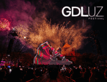 El espectáculo de luces GDLuz se lleva a cabo desde el 2017 en el Centro Histórico de Guadalajara. ESPECIAL/Gobierno de Guadalajara