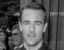 James Van Der Beek fue parte de la popular serie de televisión Dawson's Creek. AP / ARCHIVO