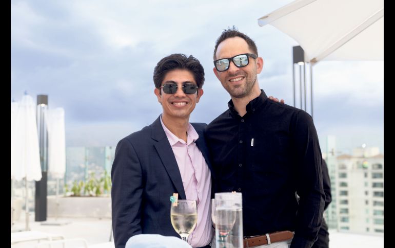 Ray Donner y Alberto Martínez. GENTE BIEN JALISCO / Fotografías cortesía