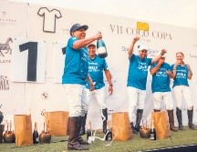Daniel Nava, Juan Carlos García, Ladislao García, Adrián García y Chantal Gramm. GENTE BIEN JALISCO / VII Coco Copa de Polo en colaboración con Operation Smile México