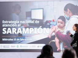Claudia Sheinbaum Pardo sostuvo un encuentro virtual con las gobernadoras y los gobernadores, así como con las secretarías de Salud estatales para revisar el tema y fortalecer la estrategia nacional. SUN / D. Sánchez