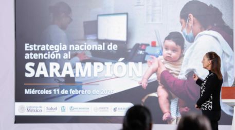 Claudia Sheinbaum Pardo sostuvo un encuentro virtual con las gobernadoras y los gobernadores, así como con las secretarías de Salud estatales para revisar el tema y fortalecer la estrategia nacional. SUN / D. Sánchez