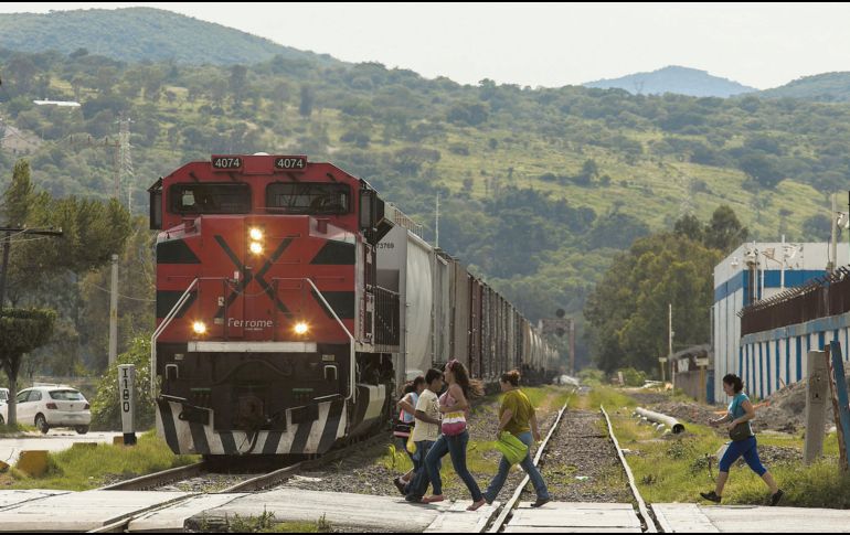 El proyecto es del tren de pasajeros, pieza central del plan ferroviario que busca fortalecer la conectividad entre el Bajío y el occidente del país. EL INFORMADOR/Archivo