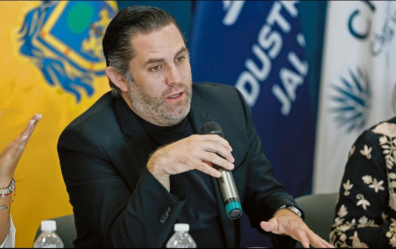 Antonio Lancaster-Jones, coordinador del Consejo de Cámaras Industriales de Jalisco, pidió claridad en la transición hacia la reforma. EL INFORMADOR