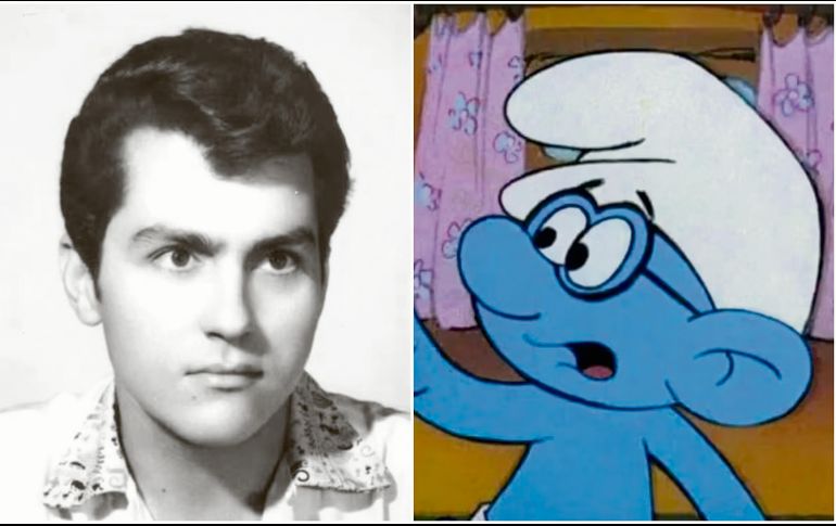 Eladio González fue la primera voz de Pitufo Filósofo en 