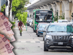 Los conductores y propietarios de vehículos, incluidas las unidades de transporte público, que invadan las ciclovías serán sancionados con una multa. EL INFORMADOR/ARCHIVO