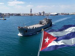 Llegan a Cuba dos embarcaciones con ayuda humanitaria proveniente de México. ESPECIAL / Secretaría de Relaciones Exteriores