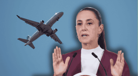 El episodio no tuvo repercusiones del lado mexicano de la frontera, “sino solamente en El Paso”, dijo la Presidenta. EFE/M. Guzmán ESPECIAL/Canva