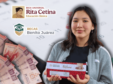 Un atraso en la dispersión de los recursos económicos de las becas Benito Juárez y Rita Cetina ya se ha registrado en ocasiones anteriores. ESPECIAL/Programas para el Bienestar/Canva