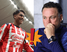 La preocupación de Milito de cara al Clásico Nacional, Chivas vs América, es palpable y justificable: ¿cómo sustituir a Luis Romo? Imago7 / ARCHIVO