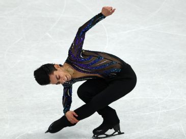 Además de una coreografía profesional, Donovan Carrillo se presentará con una canción especial en la final de Milano-Cortina 2026. EFE / ARCHIVO