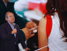 Calderón se pronunció sobre el brote de sarampión en México. EFE / ARCHIVO