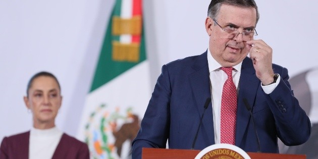 Ebrard afirma que M&eacute;xico busca mantener y perfeccionar el T-MEC