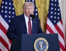 Trump subrayó que la fiscal general respondió con firmeza a las críticas sobre la gestión del caso Epstein durante su comparecencia legislativa. EFE/ARCHIVO