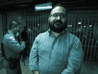 La audiencia de imputación para Javier Duarte se ha aplazado en tres ocasiones, la última fue el pasado lunes debido a problemas de salud de sus abogados. AP / ARCHIVO