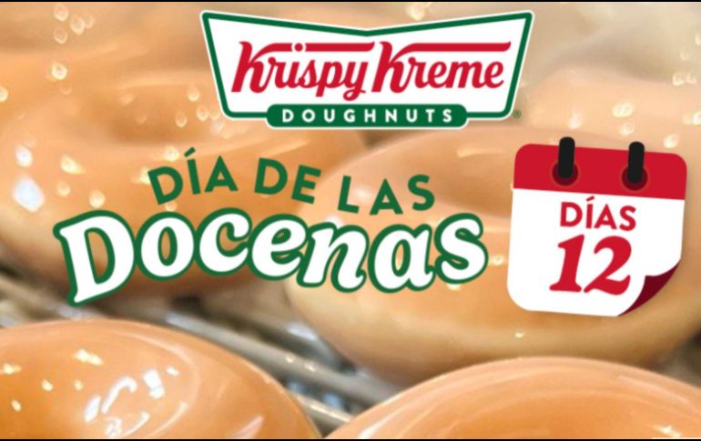 Krispy Kreme ofrece docenas de donas al 50% de descuento en su Día de la Docena. X/@krispykrememx