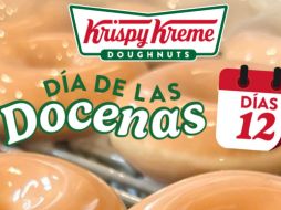 Krispy Kreme ofrece docenas de donas al 50% de descuento en su Día de la Docena. X/@krispykrememx