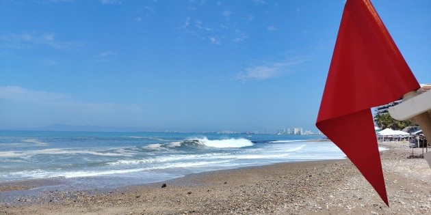 Puerto Vallarta: Activan bandera roja en estas siete playas del municipio hoy jueves 12 de febrero