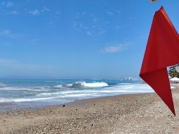 Así se encuentran las playas de Puerto Vallarta este jueves 12 de febrero de 2026. ESPECIAL / FACEBOOK Protección Civil y Bomberos Puerto Vallarta