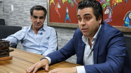 El Director del Evento, Marcelo Michel Leaño, junto con el Director de OCESA Jalisco, Carlos de la Torre, platicaron con El Informador sobre lo que vendrá. EL INFORMADOR/ A. NAVARRO.