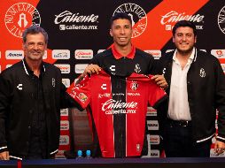 Agustín Rodríguez se mostró conmovido por el recibimiento y la importancia del reto que representa llegar a la Liga MX. CORTESÍA/ ATLAS FC.