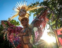 Lo que empezó siendo un acto de rebeldía contra los estigmas hoy es una celebración en la que participan los vecinos del barrio de Engenho de Dentro. EFE/A. Coelho