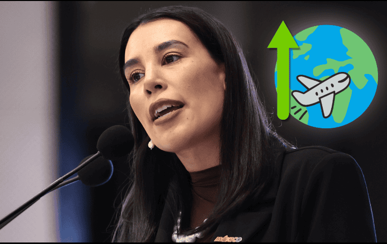 Rodríguez Zamora indicó que, tan solo en diciembre de 2025, México recibió 10.13 millones de visitantes. EFE/J. Méndez