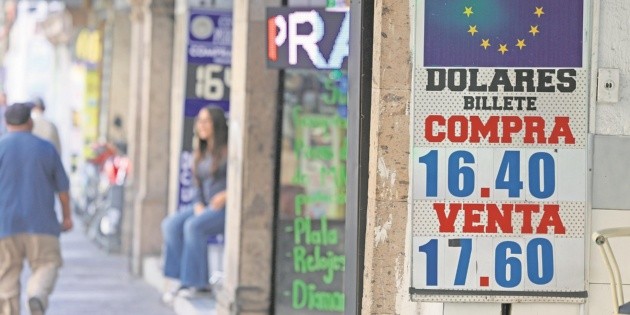 D&oacute;lar: Debilidad de la moneda estadounidense impulsa al peso mexicano