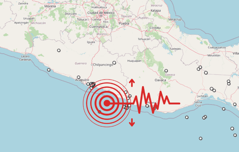 Sismo en Guerrero. ESPECIAL / SSN&nbsp;