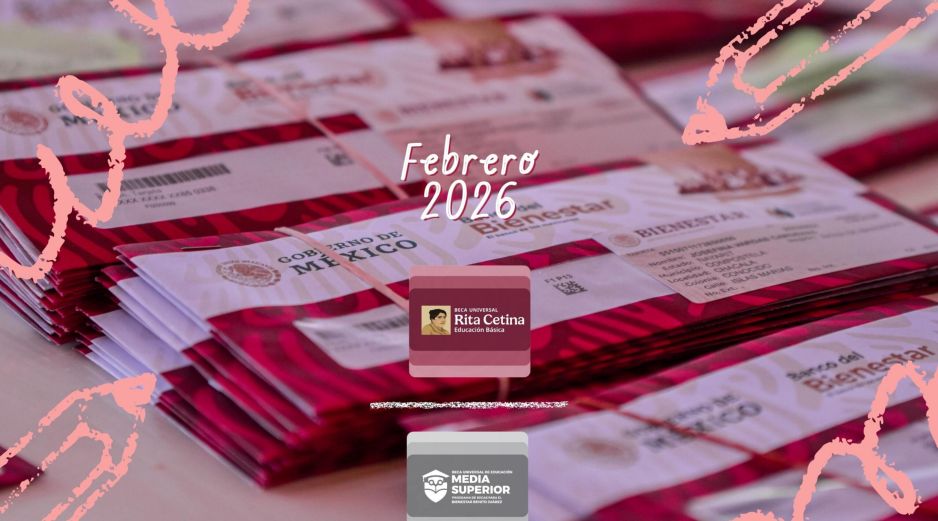 Hasta el momento, las autoridades responsables no han publicado las fechas oficiales de depósito correspondientes al bimestre, que también contempla enero. ESPECIAL / Programas del Bienestar y CANVA