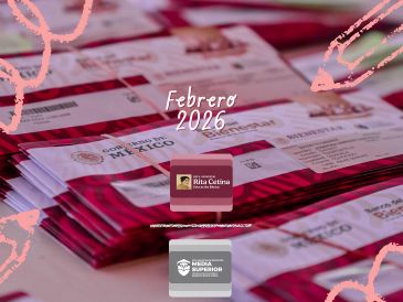 Hasta el momento, las autoridades responsables no han publicado las fechas oficiales de depósito correspondientes al bimestre, que también contempla enero. ESPECIAL / Programas del Bienestar y CANVA