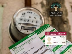 Ante el aumento este año en algunas tarifas de servicios básicos del hogar, los adultos mayores, se cuestionan si la tarjeta del INAPAM les permite obtener un descuento directo en su recibo de luz de la CFE. ESPECIAL / EL INFORMADOR y CANVA