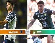 Monterrey recibirá a León este sábado 14 de febrero en el Estadio BBVA de la capital regia por la Jornada 6 del Clausura 2026. ESPECIAL / IMAGO7 y CANVA