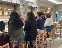 Durante una masterclass de Nespresso Vertuo Pop / Foto: Cortesía