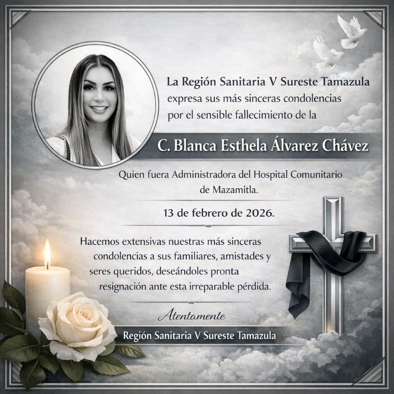 ESPECIAL/ Facebook/ Región Sanitaria V Tamazula&nbsp;