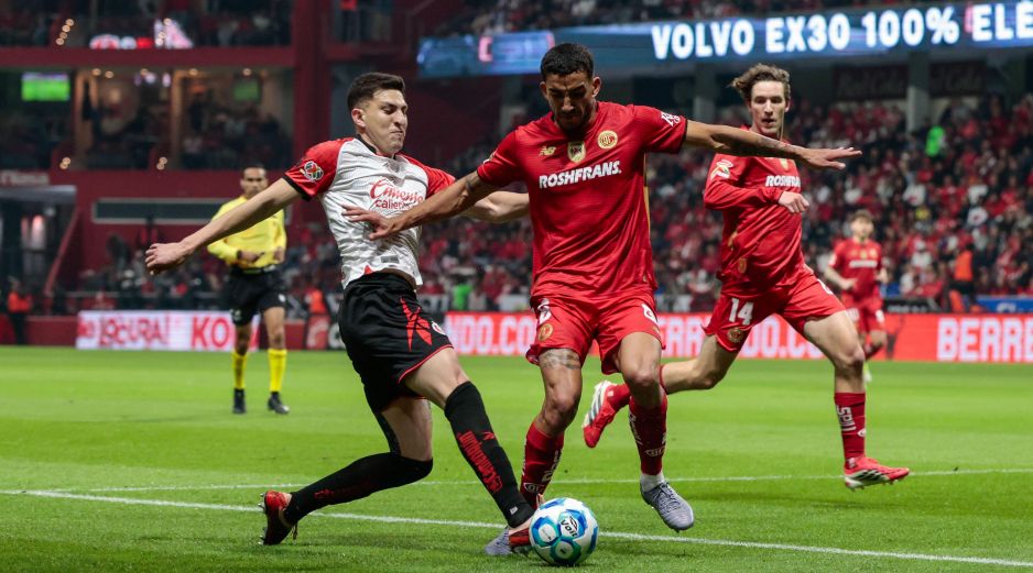 La victoria también sirvió para celebrar los 109 años del Toluca. IMAGO7/D. Arriaga