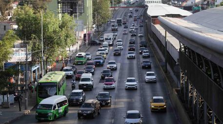 El programa Hoy No Circula se aplica en todas las alcaldías de la Ciudad de México y en tres zonas conurbadas del Estado de México. SUN/C. Mejía