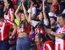 Fotografía de la afición de Chivas durante el partido correspondiente a la jornada 5 del torneo Clausura 2026 de la Liga MX. IMAGO 7