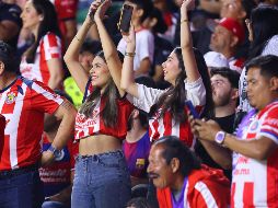 Fotografía de la afición de Chivas durante el partido correspondiente a la jornada 5 del torneo Clausura 2026 de la Liga MX. IMAGO 7