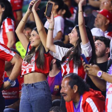 Fotografía de la afición de Chivas durante el partido correspondiente a la jornada 5 del torneo Clausura 2026 de la Liga MX. IMAGO 7