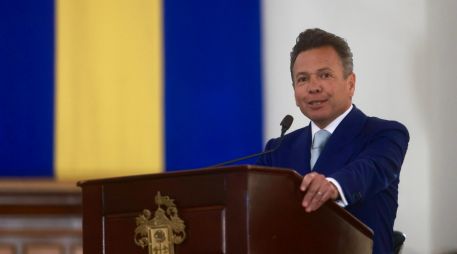 El gobernador Pablo Lemus anunció la reconversión de oficinas estatales y municipales para concentrar trámites y reactivar la actividad económica de la zona. CORTESÍA.